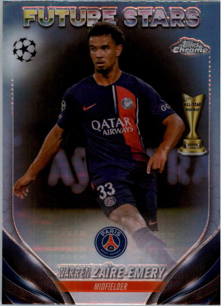 2023-24 Topps Chrome UEFA Club Competitions Refractor Soccer Card Pick (Inserts) - Picture 190 of 231