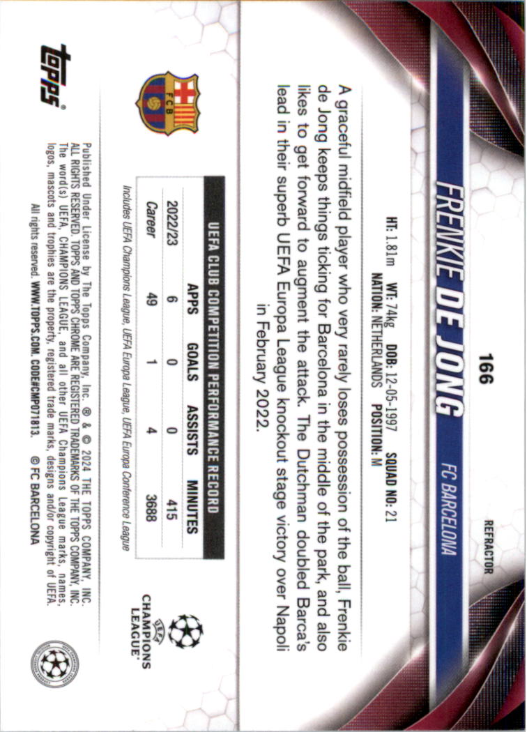 2023-24 Topps Chrome UEFA Club Competitions Refractor Soccer Card Pick (Inserts) - Picture 201 of 231