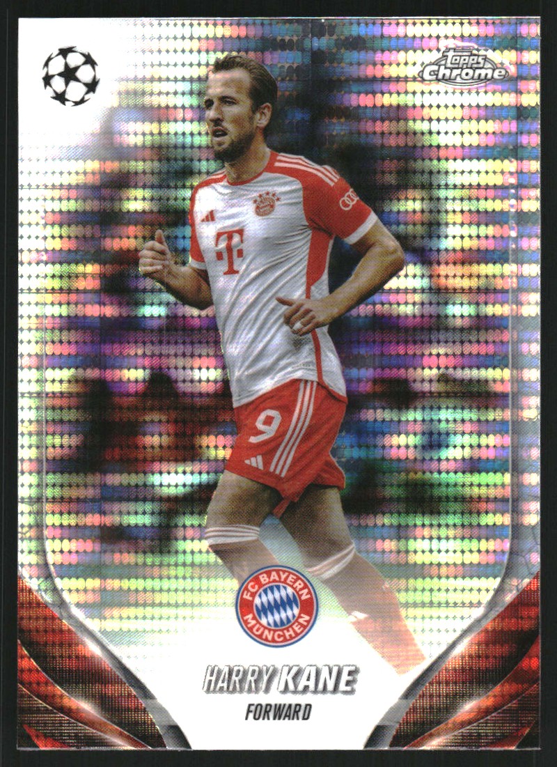 2023-24 Topps Chrome UEFA Club Competitions Pulsar Refractors #50 Harry Kane