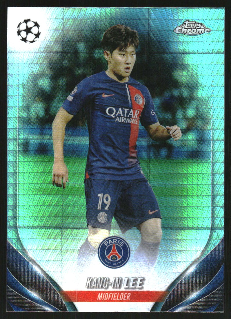 2019 Topps Chrome UEFA Sapphire Kang-In Lee ROOKIE #99 PSA 10 GEM