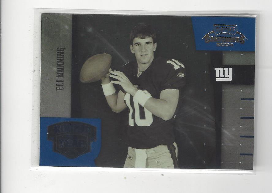 2004 Playoff Contenders ROY Contenders Blue #ROY4 Eli Manning