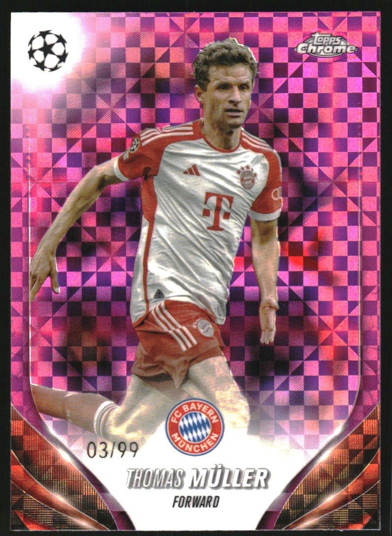 2024-25 Topps Chrome UEFA Club Competitions Blue Refractors #99