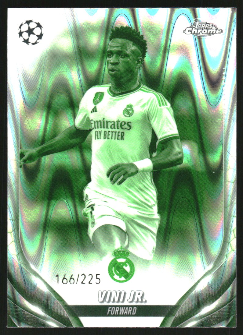 2023 Topps Merlin UEFA Renaissance Red Refractor Vini Jr. 5/5 #R-7