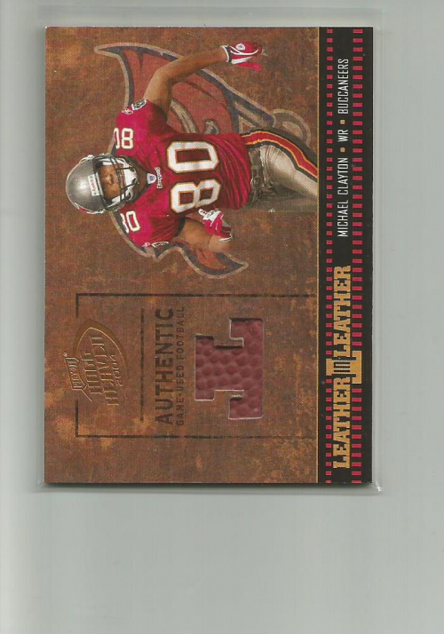 2004 Playoff Hogg Heaven Leather in Leather #LL33 Michael Clayton