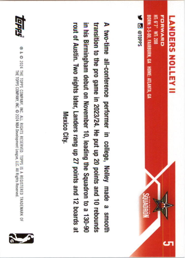 2023-24 Topps G League Basketball Card Pick (Base) - Picture 11 of 201