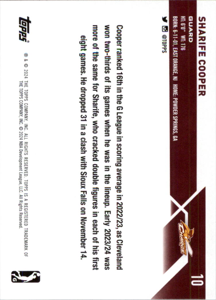 2023-24 Topps G League Basketball Card Pick (Base) - Picture 21 of 201