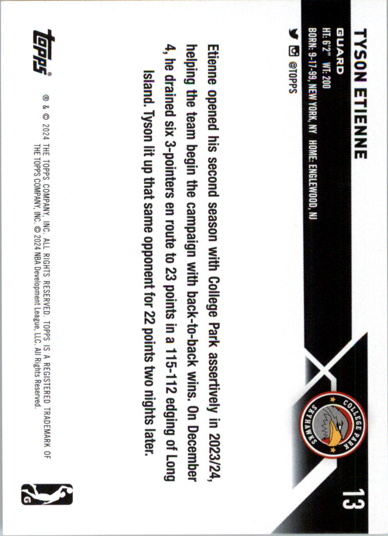 2023-24 Topps G League Basketball Card Pick (Base) - Picture 27 of 201