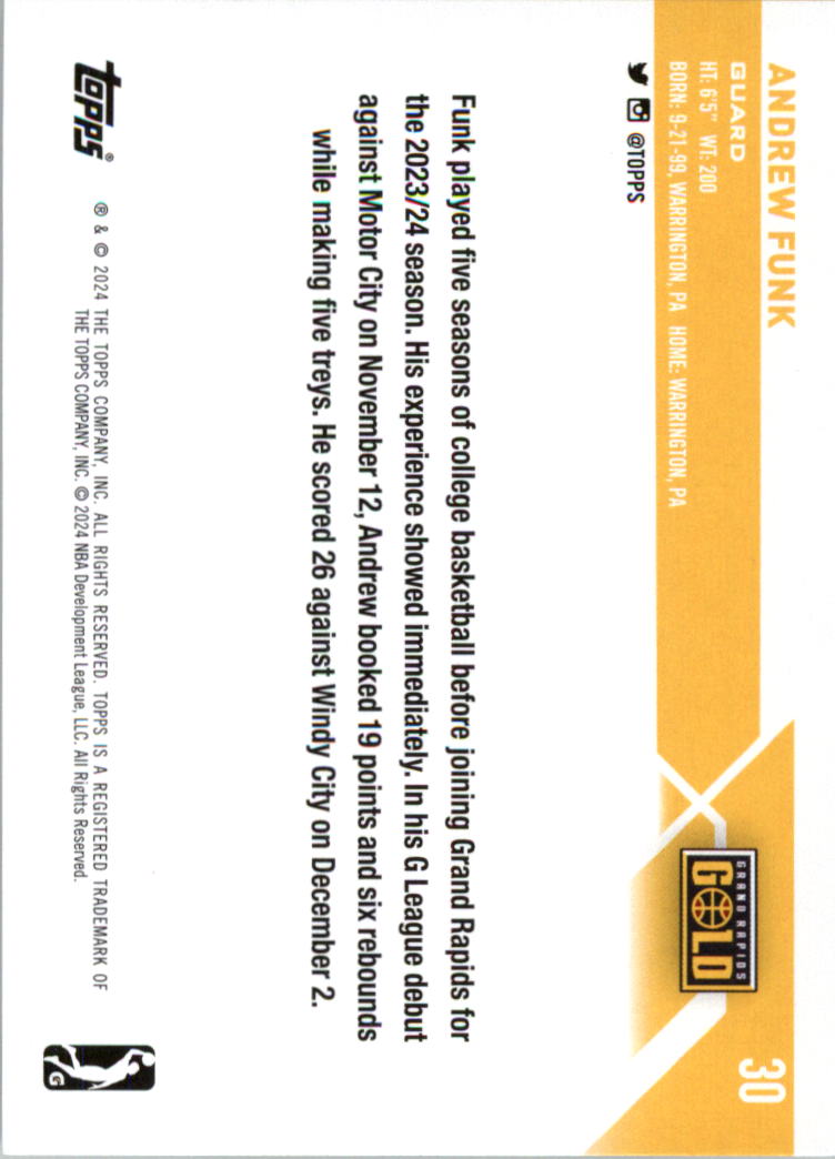 2023-24 Topps G League Basketball Card Pick (Base) - Picture 61 of 201