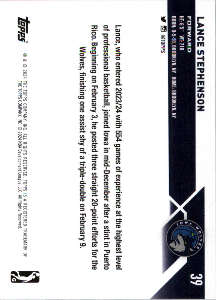 2023-24 Topps G League Basketball Card Pick (Base) - Picture 79 of 201