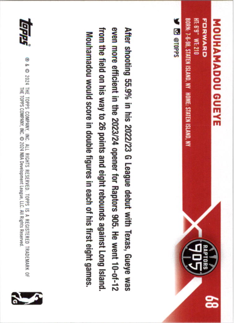 2023-24 Topps G League Basketball Card Pick (Base) - Picture 137 of 201