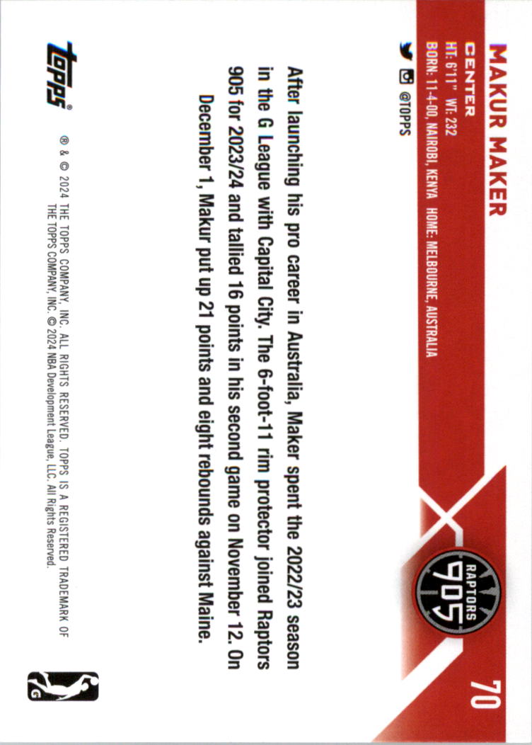 2023-24 Topps G League Basketball Card Pick (Base) - Picture 141 of 201