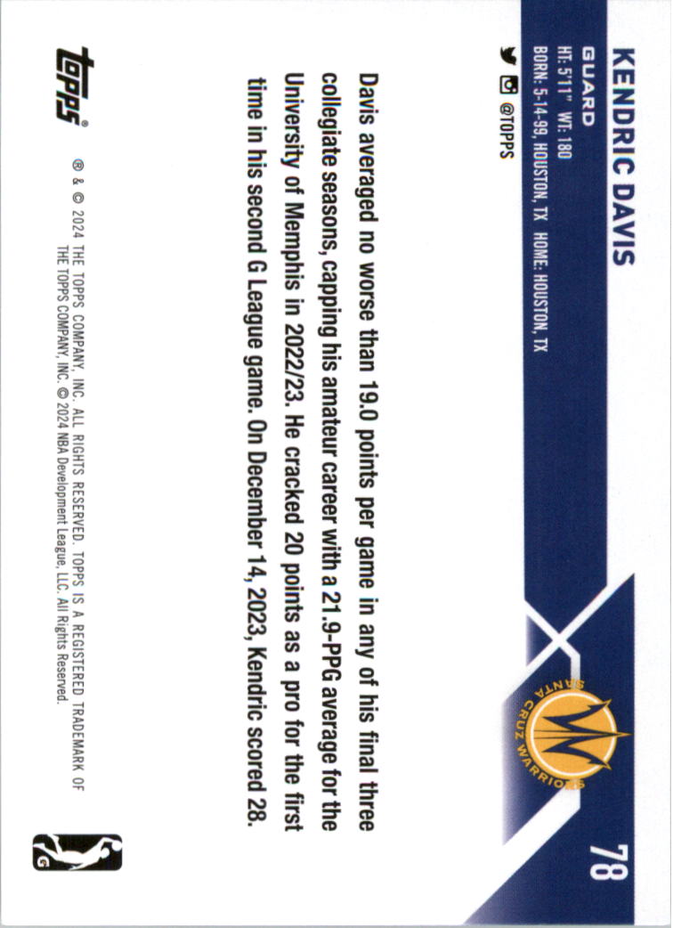 2023-24 Topps G League Basketball Card Pick (Base) - Picture 157 of 201