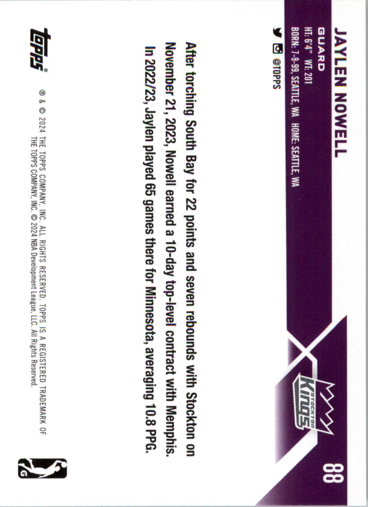2023-24 Topps G League Basketball Card Pick (Base) - Picture 177 of 201