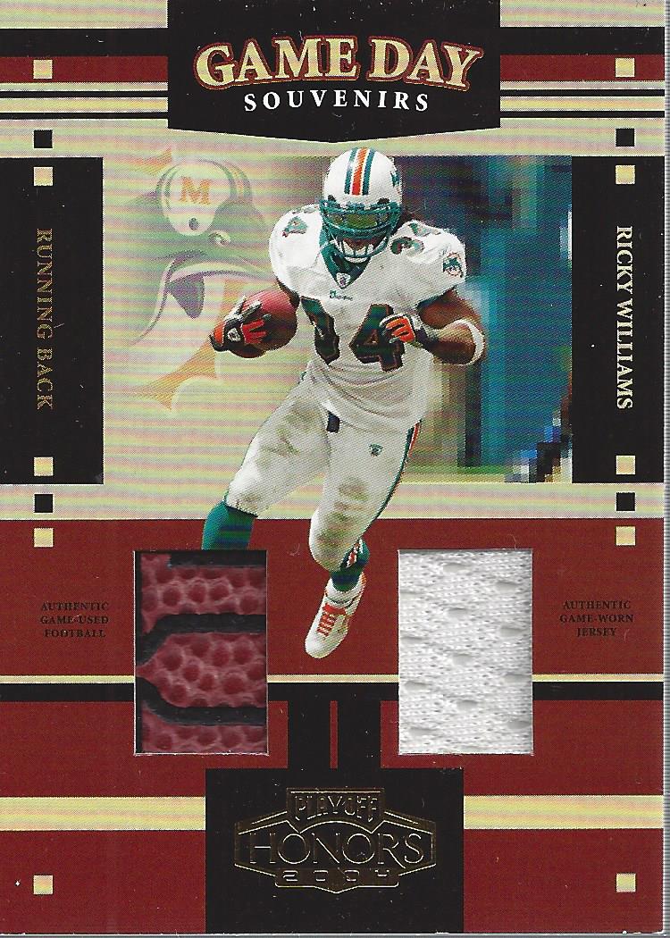 2004 Playoff Honors Game Day Souvenirs #GS20 Ricky Williams