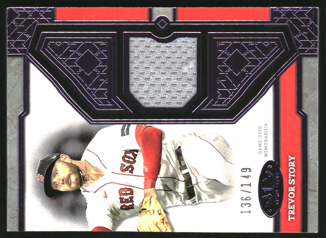 2024 Topps Tier One Relics Purple Foil #T1RTS Trevor Story /149