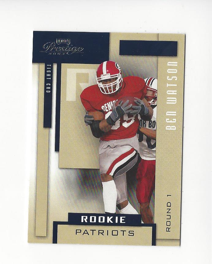 2004 Playoff Prestige #177 Ben Watson RC