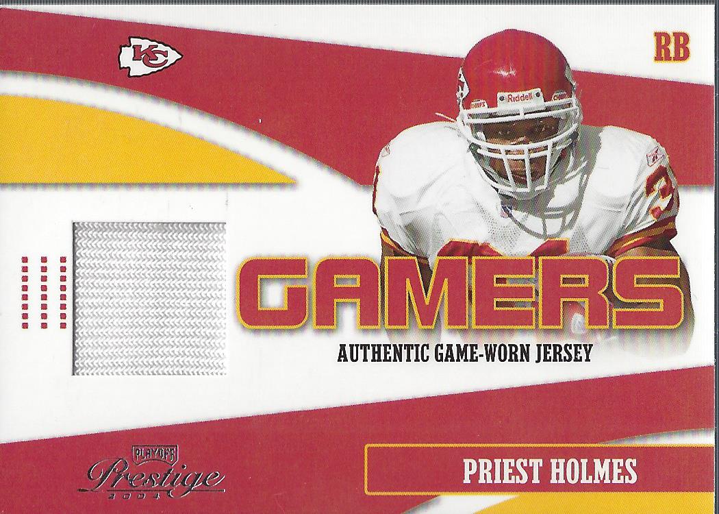 2004 Playoff Prestige Gamers Jerseys #G12 Priest Holmes