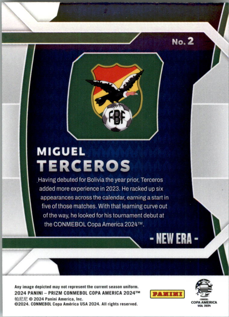 2024 Panini Prizm Copa America New Era Soccer Card Pick (Inserts) - Picture 3 of 43