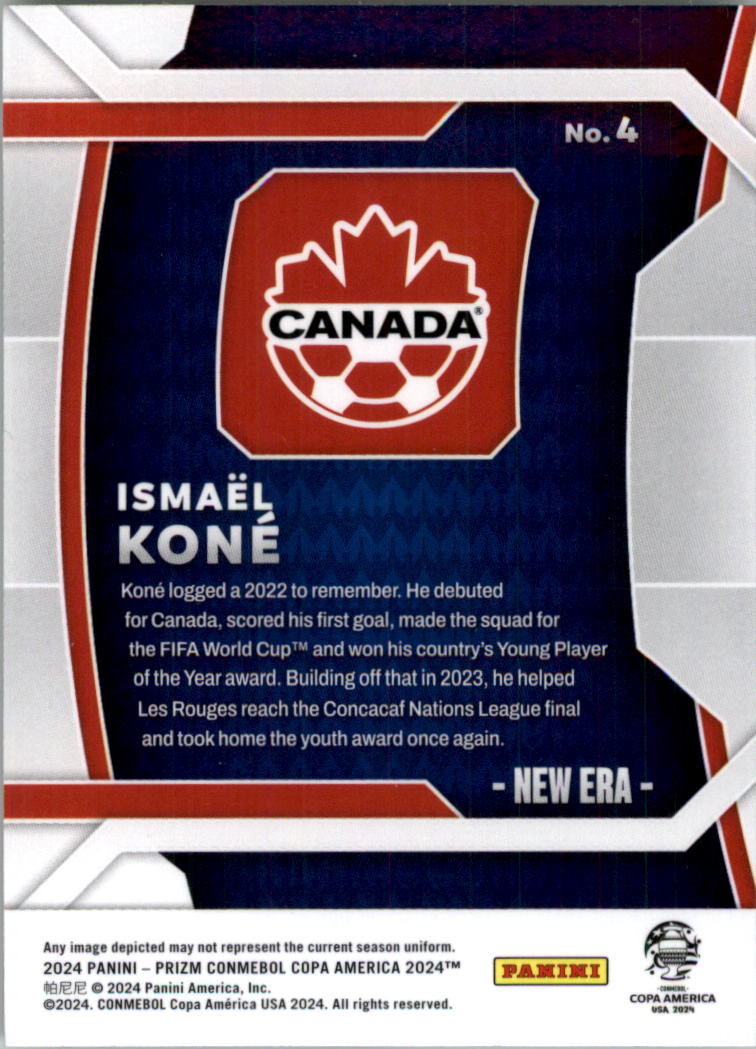 2024 Panini Prizm Copa America New Era Soccer Card Pick (Inserts) - Picture 5 of 43