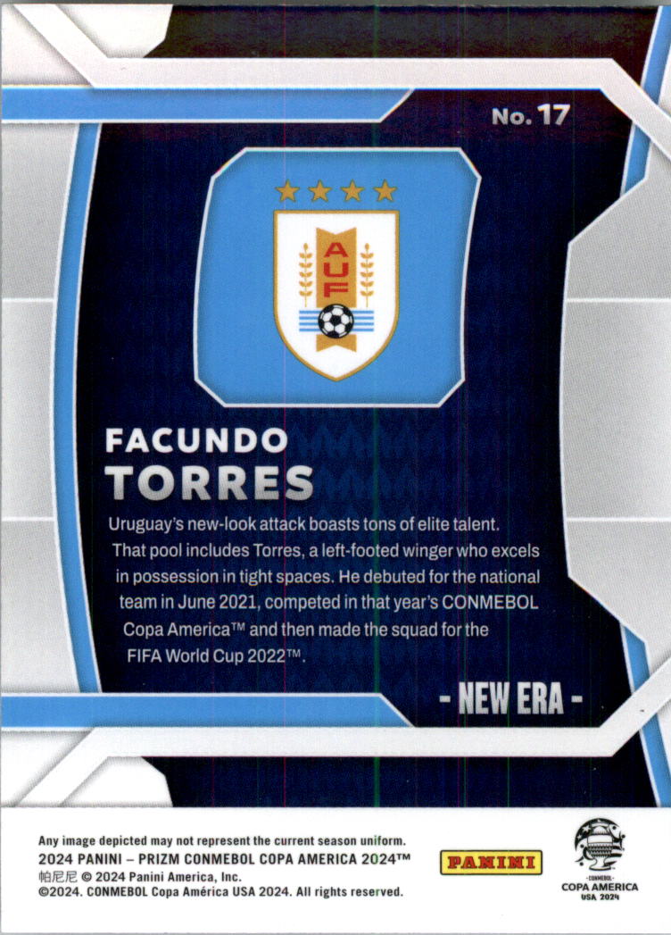 2024 Panini Prizm Copa America New Era Soccer Card Pick (Inserts) - Picture 17 of 43
