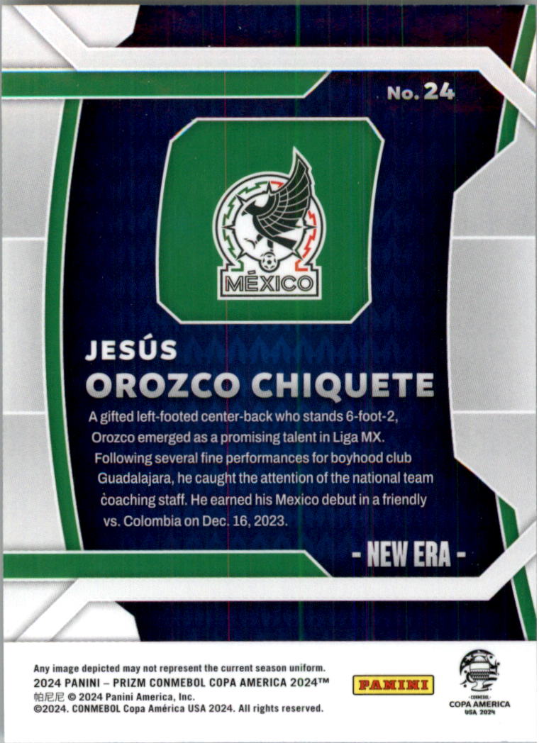 2024 Panini Prizm Copa America New Era Soccer Card Pick (Inserts) - Picture 21 of 43