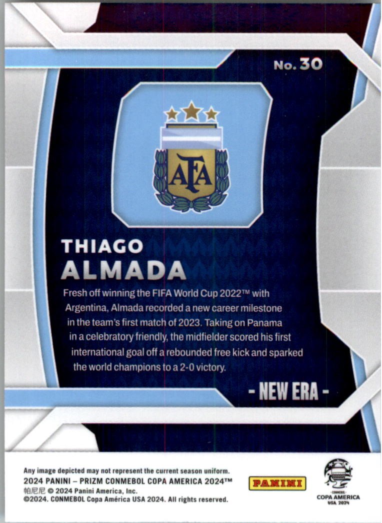 2024 Panini Prizm Copa America New Era Soccer Card Pick (Inserts) - Picture 29 of 43