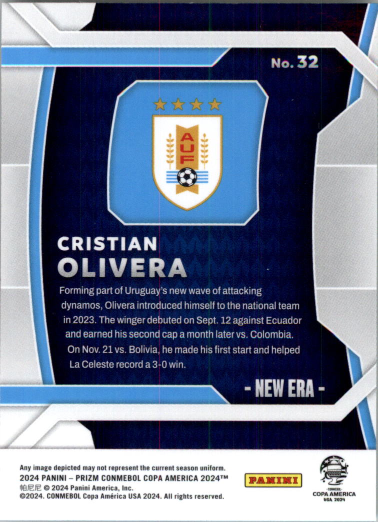 2024 Panini Prizm Copa America New Era Soccer Card Pick (Inserts) - Picture 31 of 43