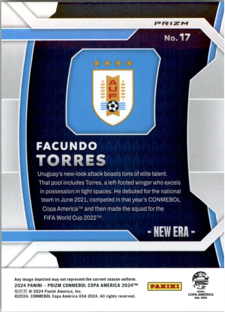 2024 Panini Prizm Copa America New Era Soccer Card Pick (Inserts) - Picture 39 of 43