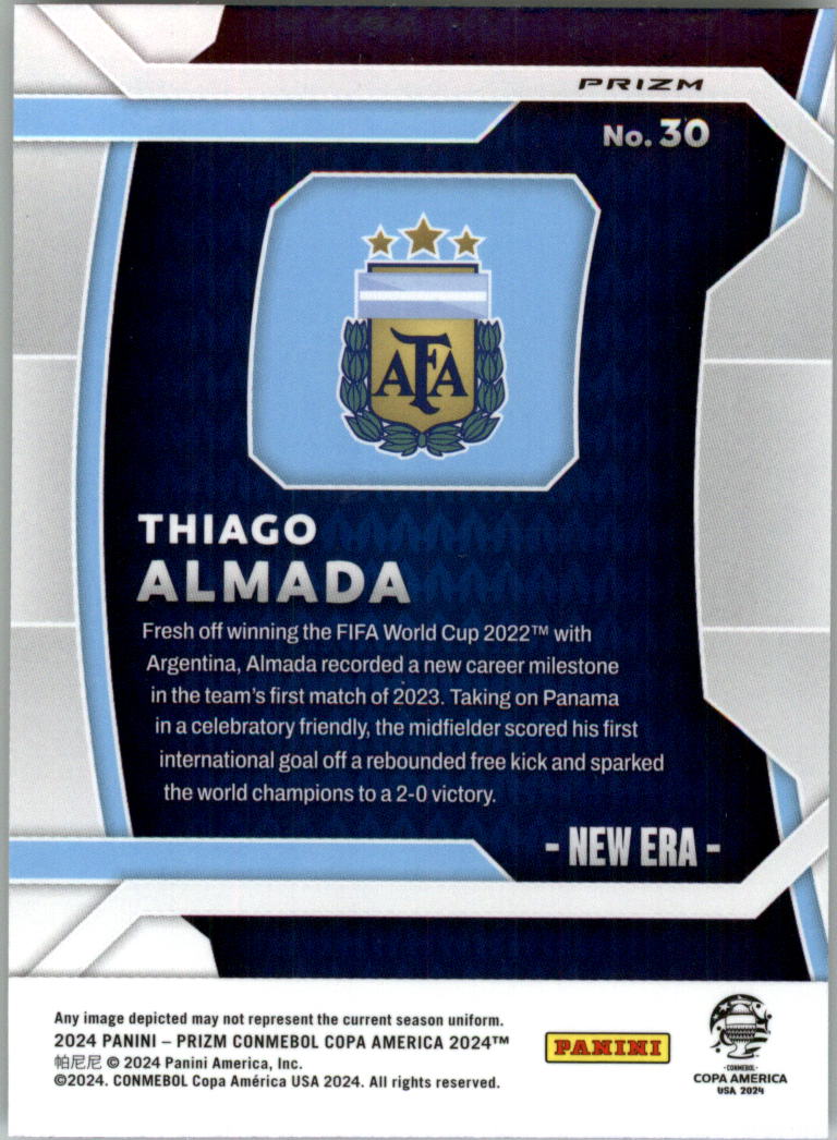 2024 Panini Prizm Copa America New Era Soccer Card Pick (Inserts) - Picture 41 of 43