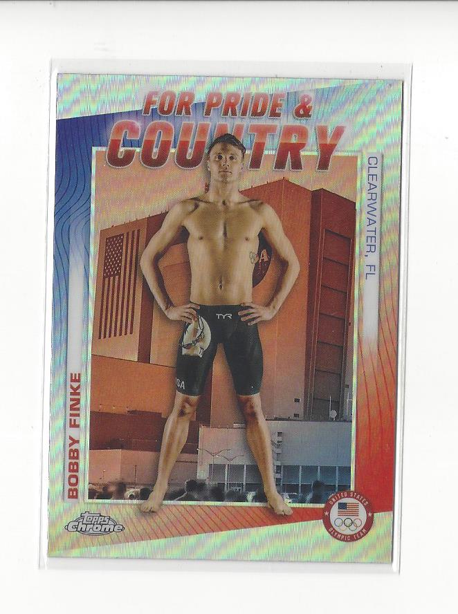 2024 Topps Chrome US Olympic Hopefuls For Pride and Country Singles - You Choose - Picture 4 of 11