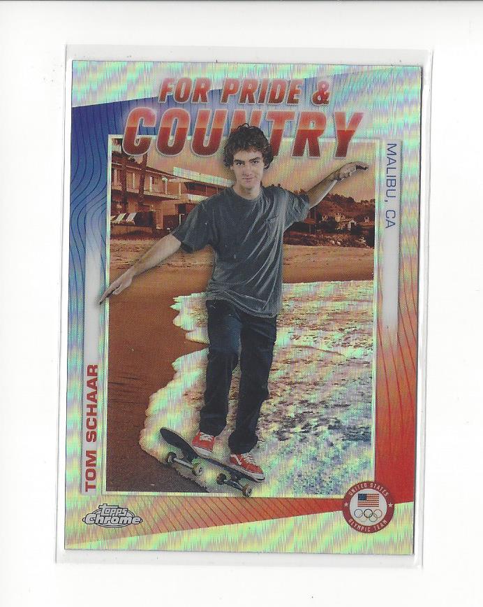 2024 Topps Chrome US Olympic Hopefuls For Pride and Country Singles - You Choose - Picture 5 of 11