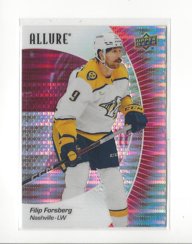 2023-24 Upper Deck Allure Hockey Red Rainbow Parallel Singles - You Choose