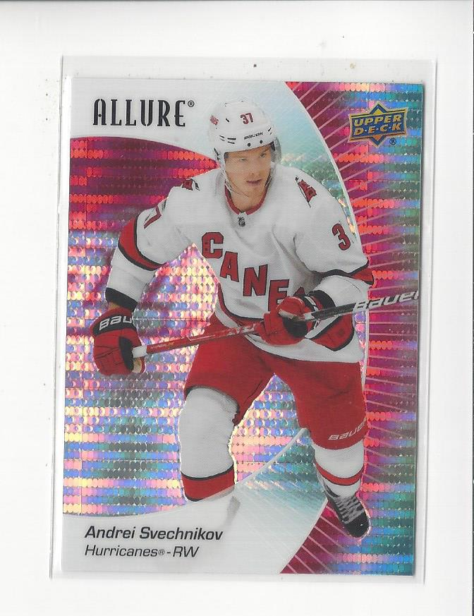 2023-24 Upper Deck Allure Hockey Red Rainbow Parallel Singles - You Choose