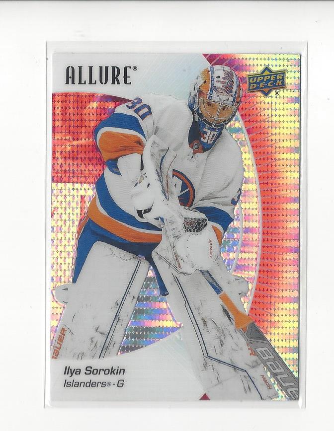 2023-24 Upper Deck Allure Hockey Red Rainbow Parallel Singles - You Choose