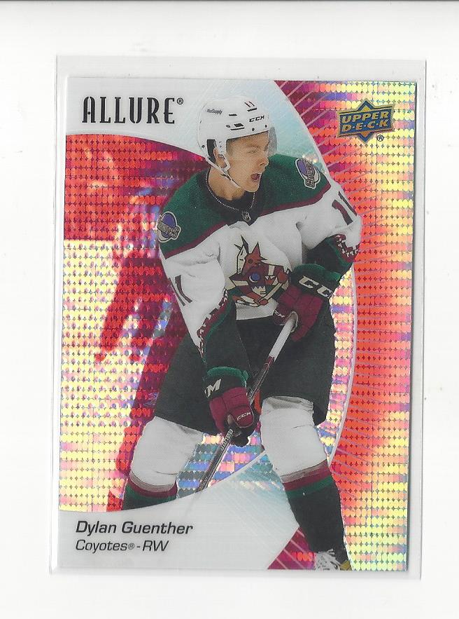 2023-24 Upper Deck Allure Hockey Red Rainbow Parallel Singles - You Choose