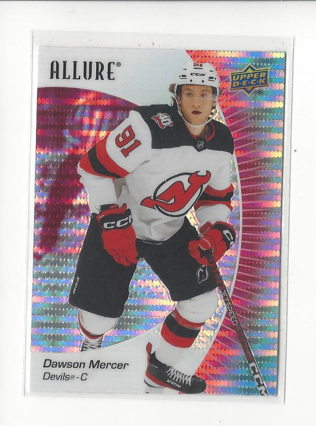 2023-24 Upper Deck Allure Hockey Red Rainbow Parallel Singles - You Choose