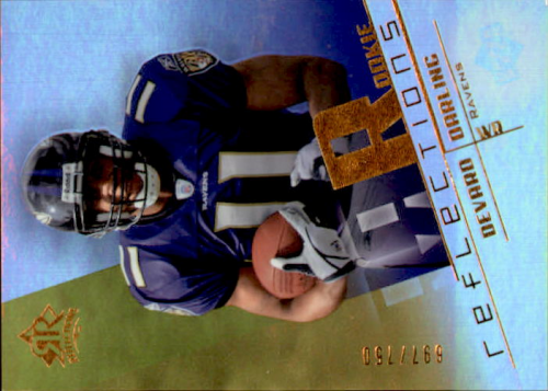 B3210- 2004 Reflections FB Rookies Stars Inserts -You Pick- 15+ FREE US SHIP - Picture 40 of 116