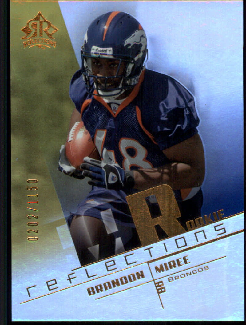 2004 Reflections #212 Brandon Miree RC