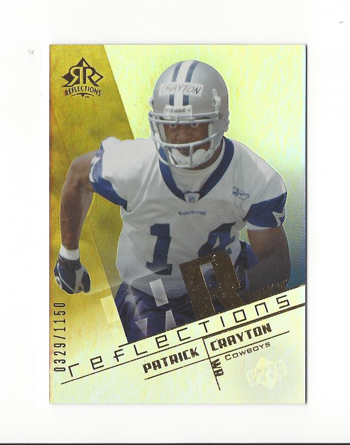 2004 Reflections #232 Patrick Crayton RC