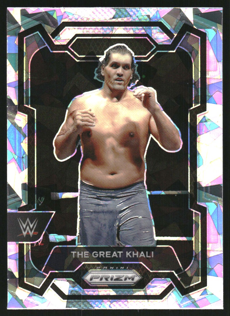 2024 Panini Prizm WWE Prizms Ice #164 The Great Khali