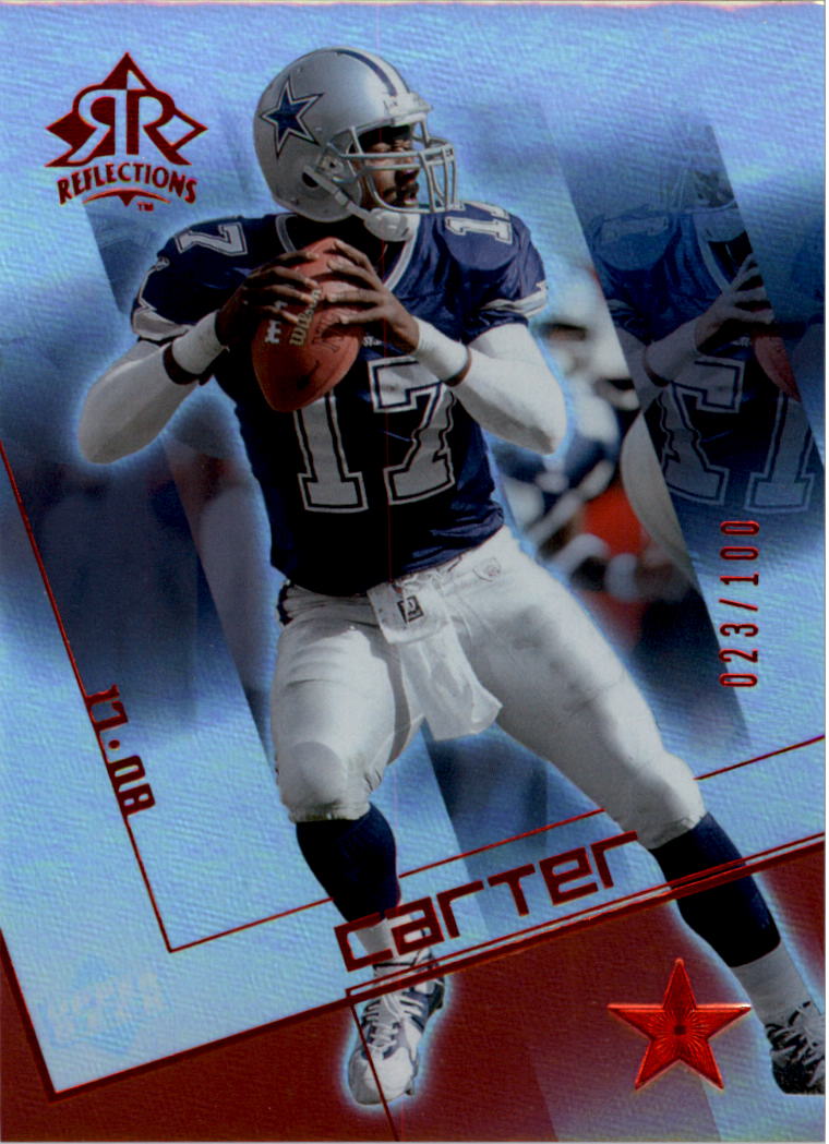 2004 Reflections Red #27 Quincy Carter