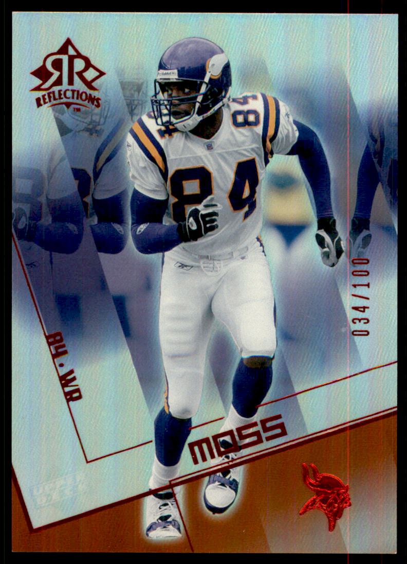 2004 Reflections Red #55 Randy Moss