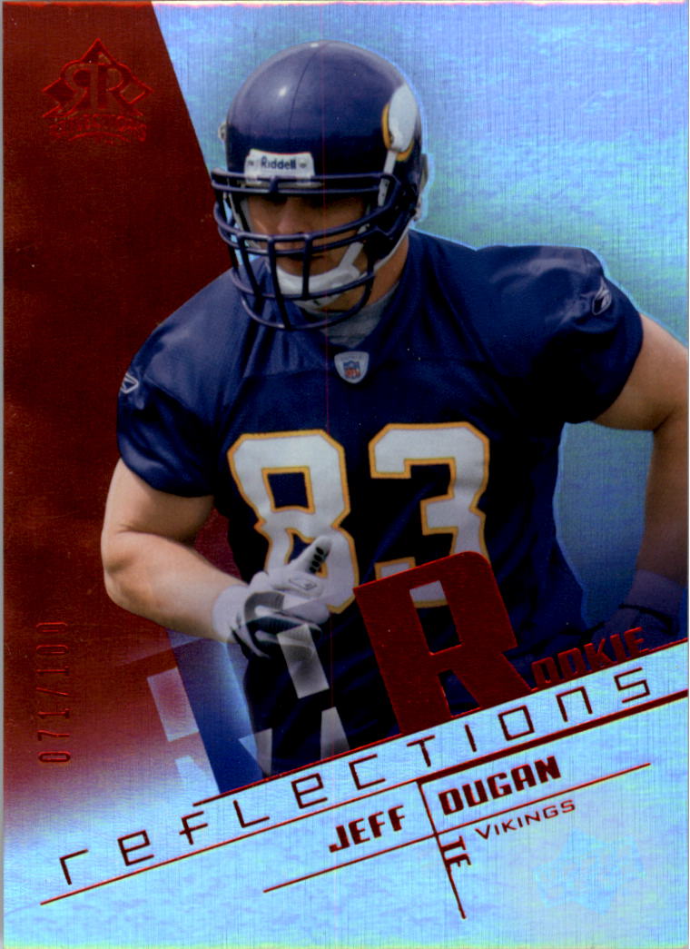 2004 Reflections Red #205 Jeff Dugan