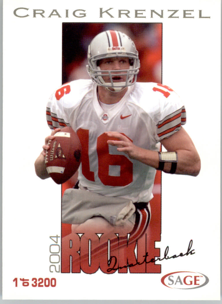 2004 Sage Football "Main Set" Base Cards - Picture 50 of 93