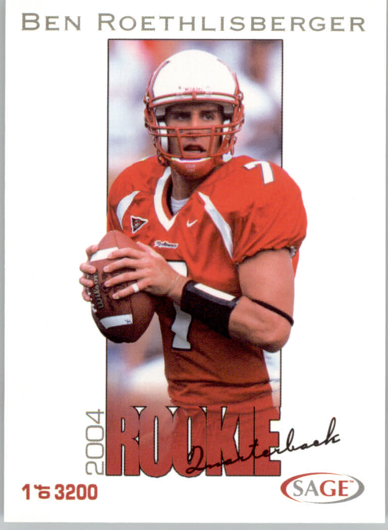 2004 Sage Football "Main Set" Base Cards - Picture 70 of 93