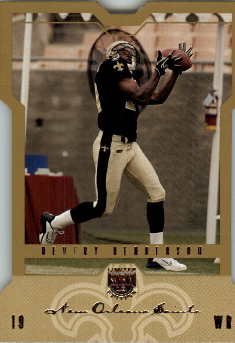 2004 SkyBox LE Gold #96 Devery Henderson