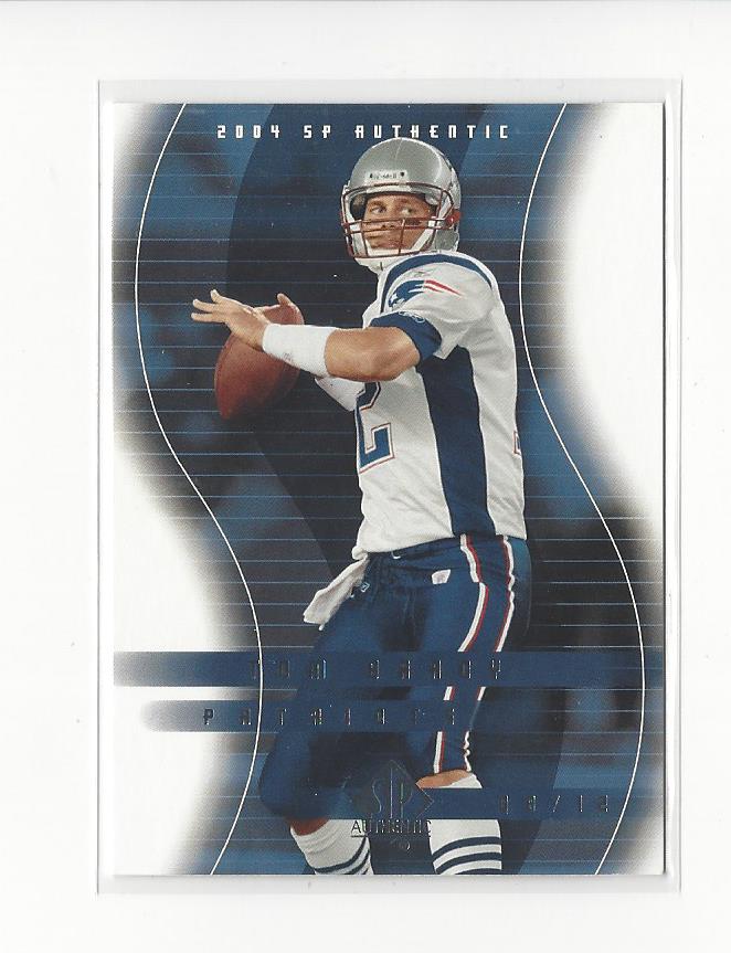 2004 SP Authentic #51 Tom Brady