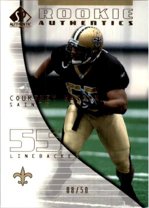 2004 SP Authentic Gold #110 Courtney Watson