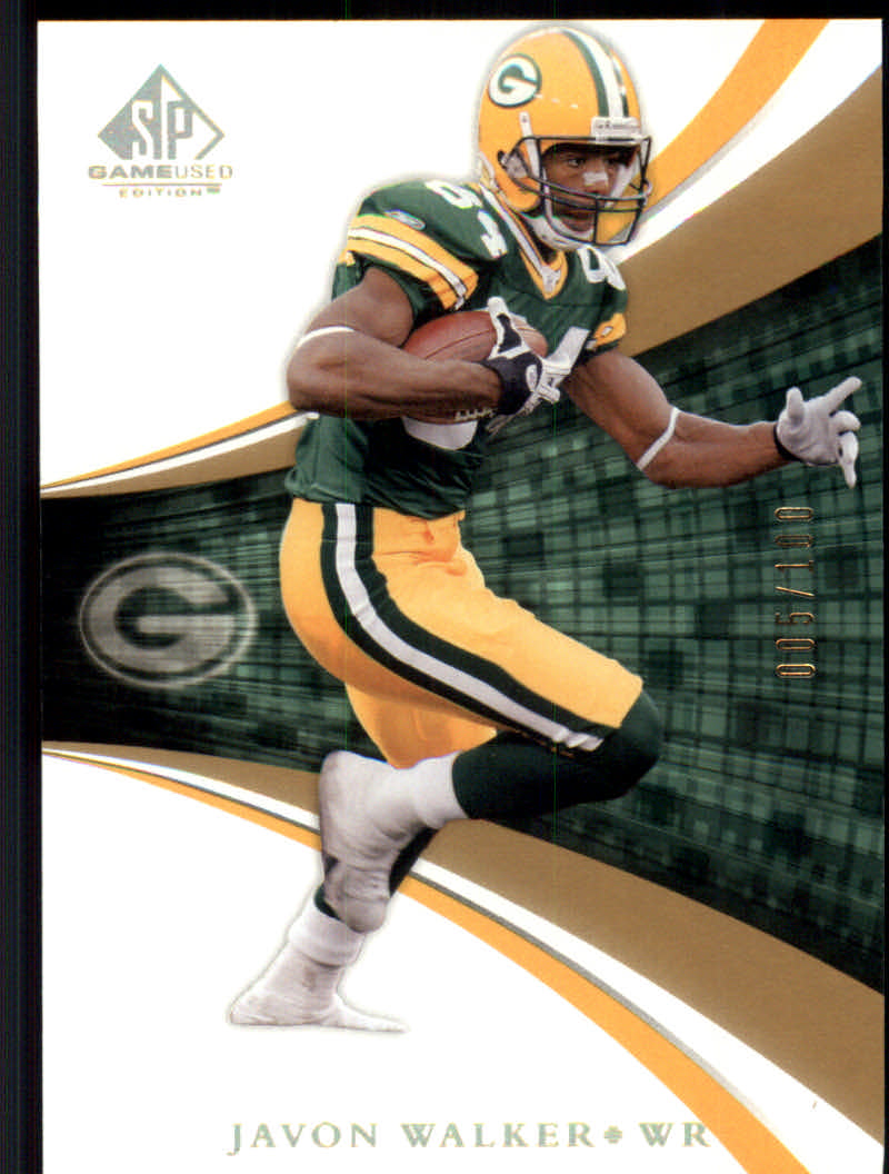 2004 SP Game Used Edition (Upper Deck) Football "Gold" Parallel Cards - Picture 2 of 9