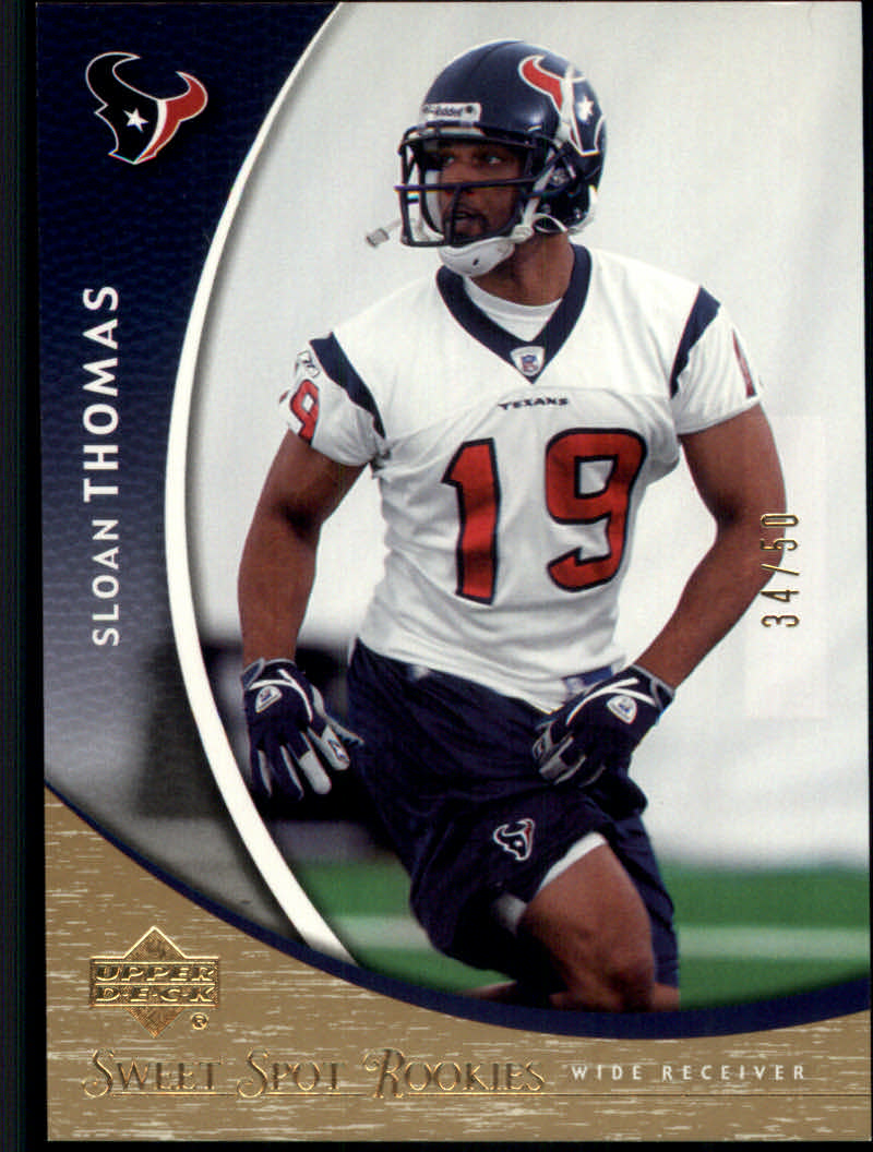 2004 Sweet Spot (Upper Deck) Football "Gold and Silver" Parallel Cards - Picture 10 of 25